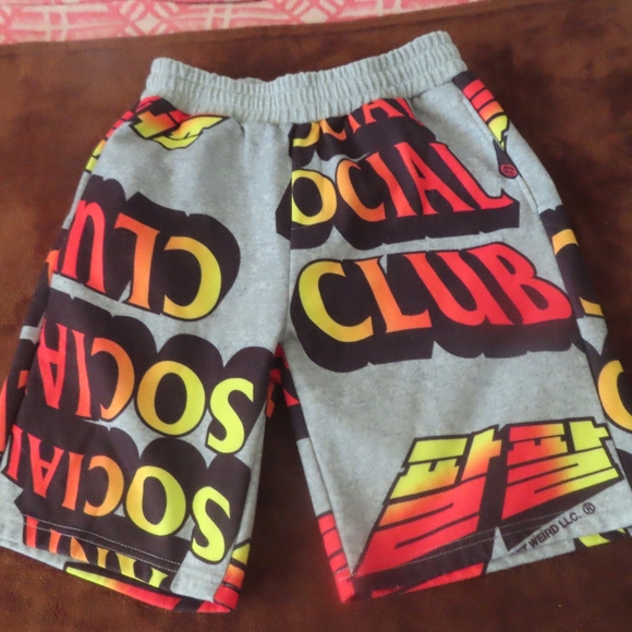 Anti Social Social Club Whisped Terry Fleece Shorts L (29x9) - Picture 1 of 5